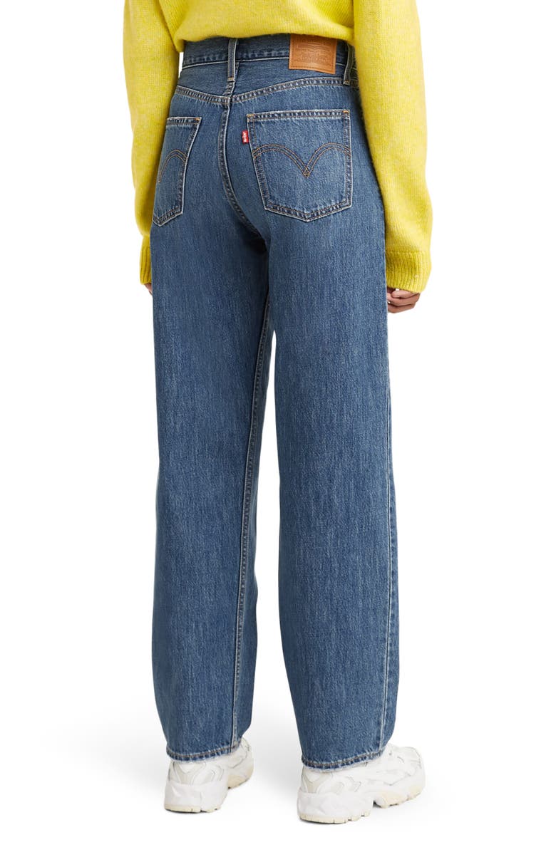 Levi's<sup>®</sup> High Waist Dad Jeans, Alternate, color, 
