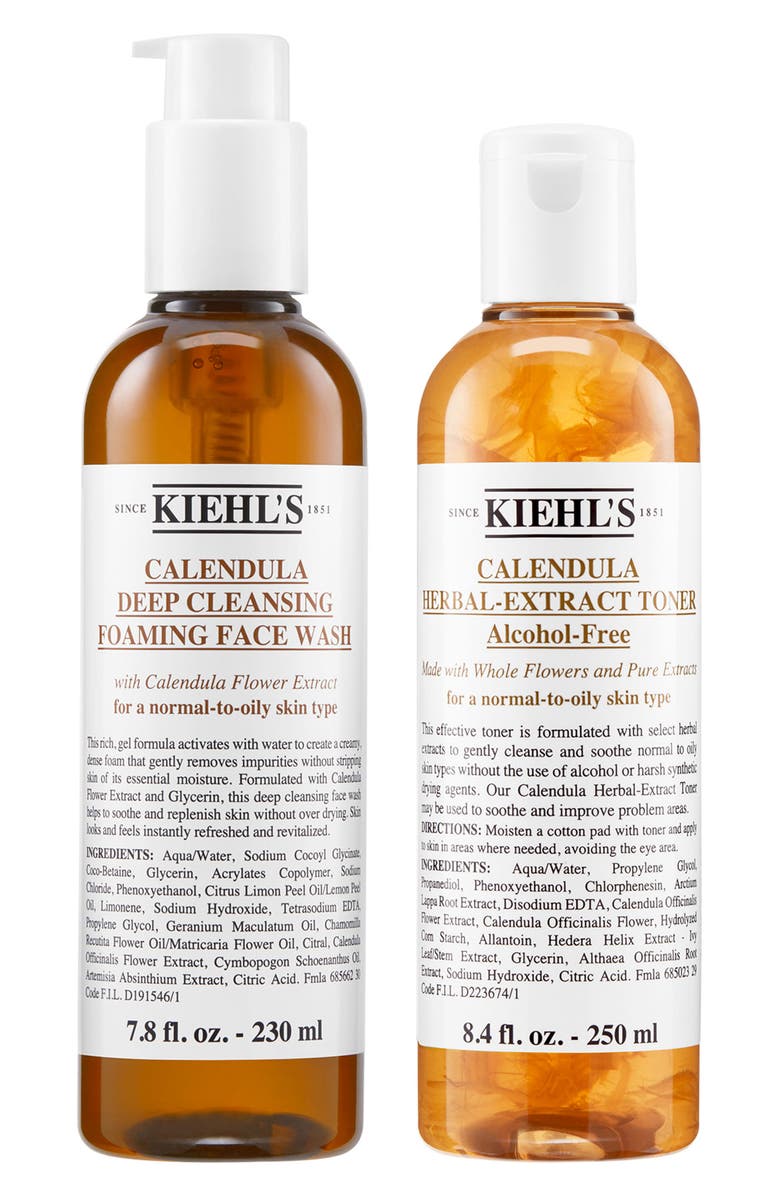 Kiehl's Since 1851 Calendula Cleanser & Toner Duo, Alternate, color, 