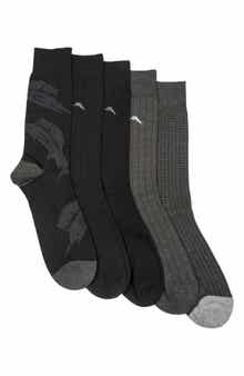 Tommy Bahama 5-Pack Assorted Crew Socks