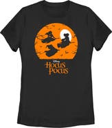 Hocus Pocus Women's Hocus Pocus Witch Silhouette Graphic T-Shirt
