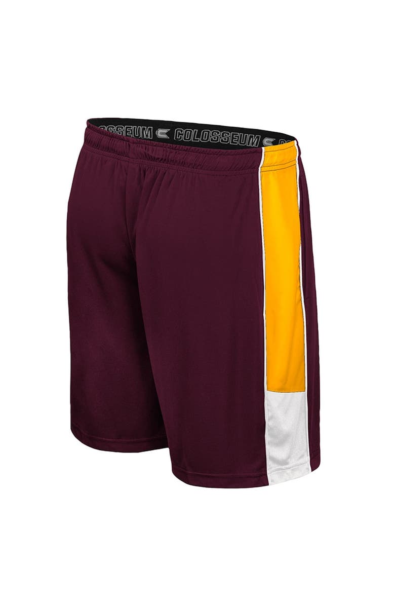 COLOSSEUM Men's Colosseum Maroon Arizona State Sun Devils Quantum Shorts, Alternate, color, Maroon
