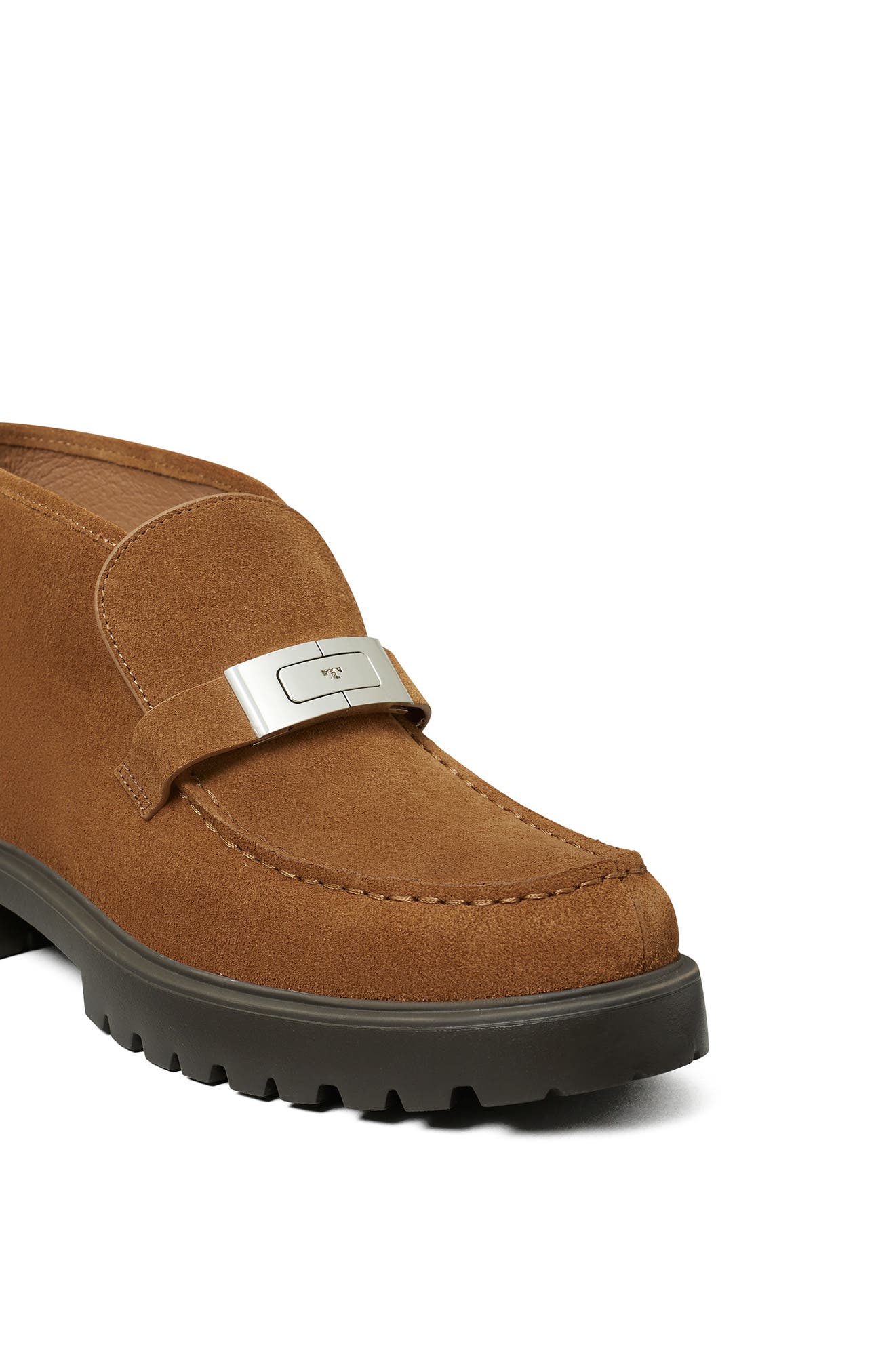 Leelee Lug Bootie, Alternate, color, WEATHERED OAK