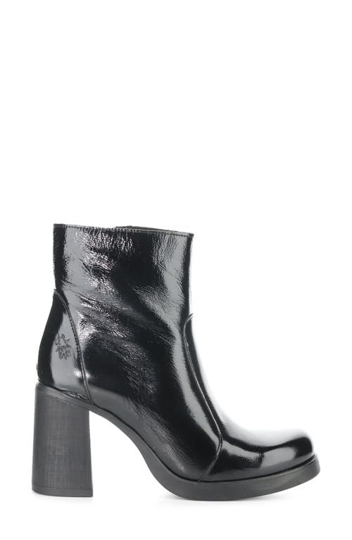 Fly London Siju Block Heel Bootie In Black