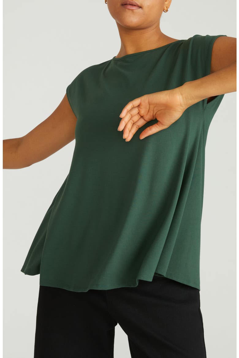 Heatwave Divine Jersey Top, Main, color, CONIFER