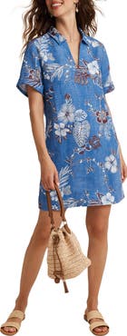 Tommy Bahama Canyon Shores Linen Shift Dress