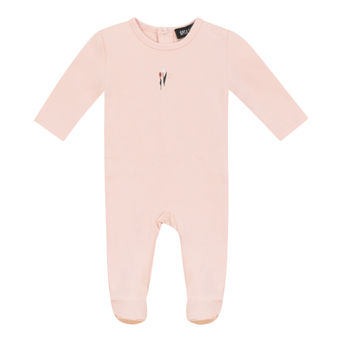 Scooter and Tulip Print Cotton Romper (Baby)