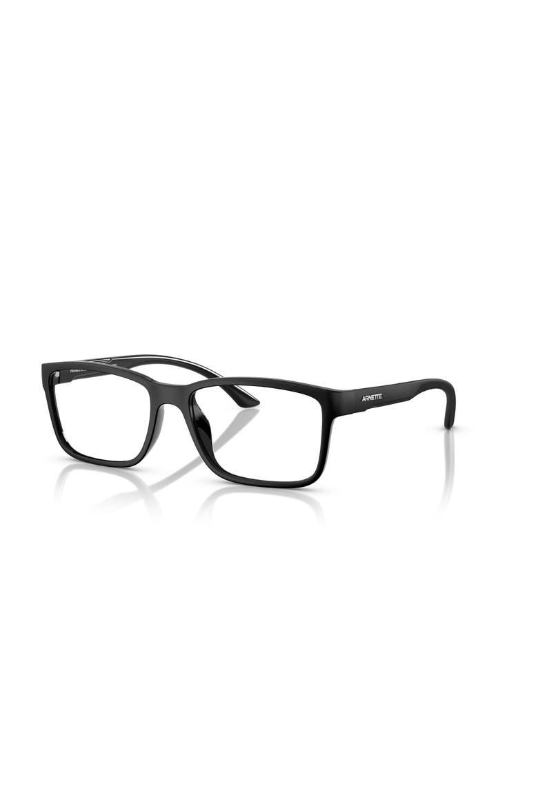 55mm Square optical glasses, Main, color, Black