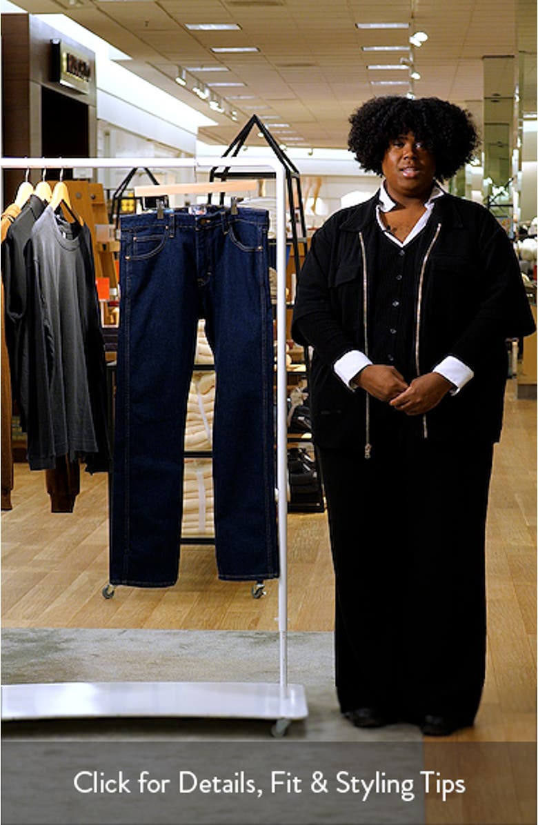 Slim Straight Heritage Denim Jeans, sales video thumbnail