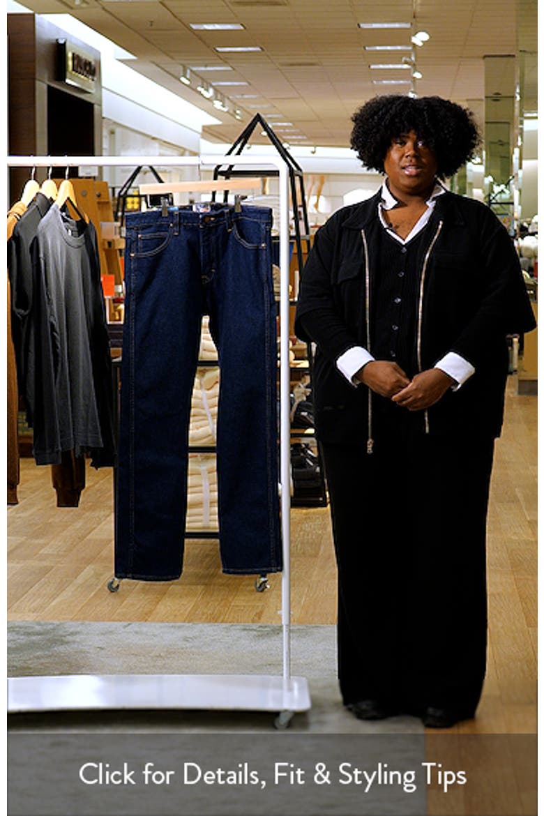Slim Straight Heritage Denim Jeans video