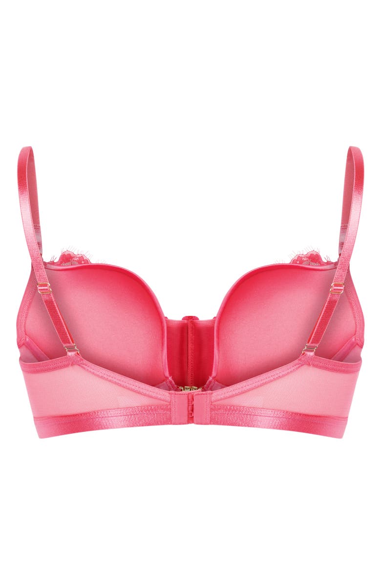 Hunkemöller Sable Underwire Push-Up Bra, Alternate, color, Camellia Rose
