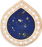 REPOSSI Antifer Lapis Lazuli & Diamond Pavé Stud Earring