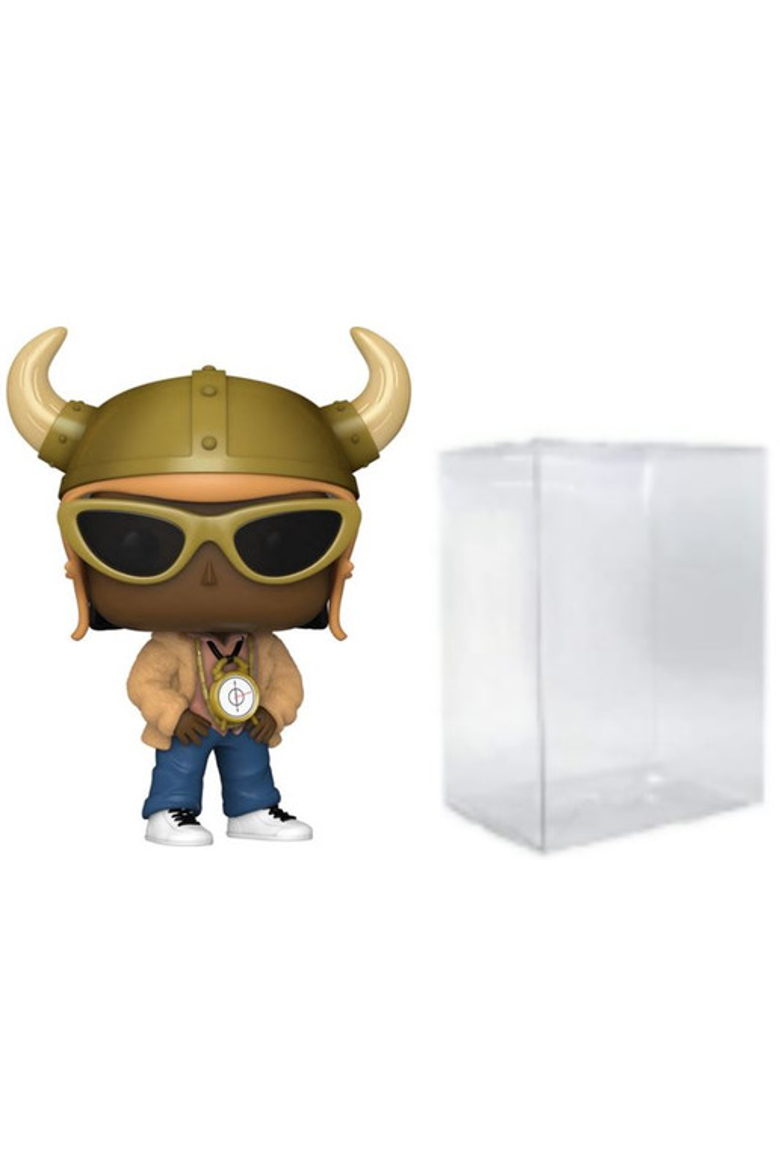 Flavor Flav (Public Enemy) Funko Pop! Rocks w/Ecotek Protective Case, Main, color, Multi-Color