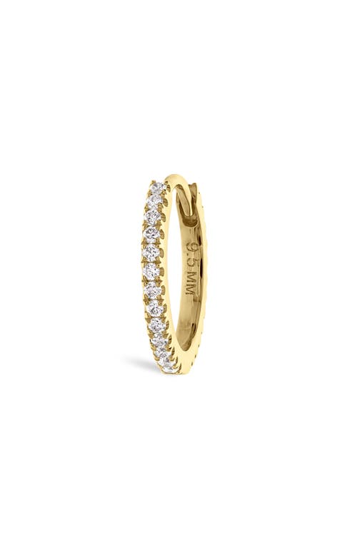 Maria Tash Diamond Eternity Single Clicker Hoop Earring