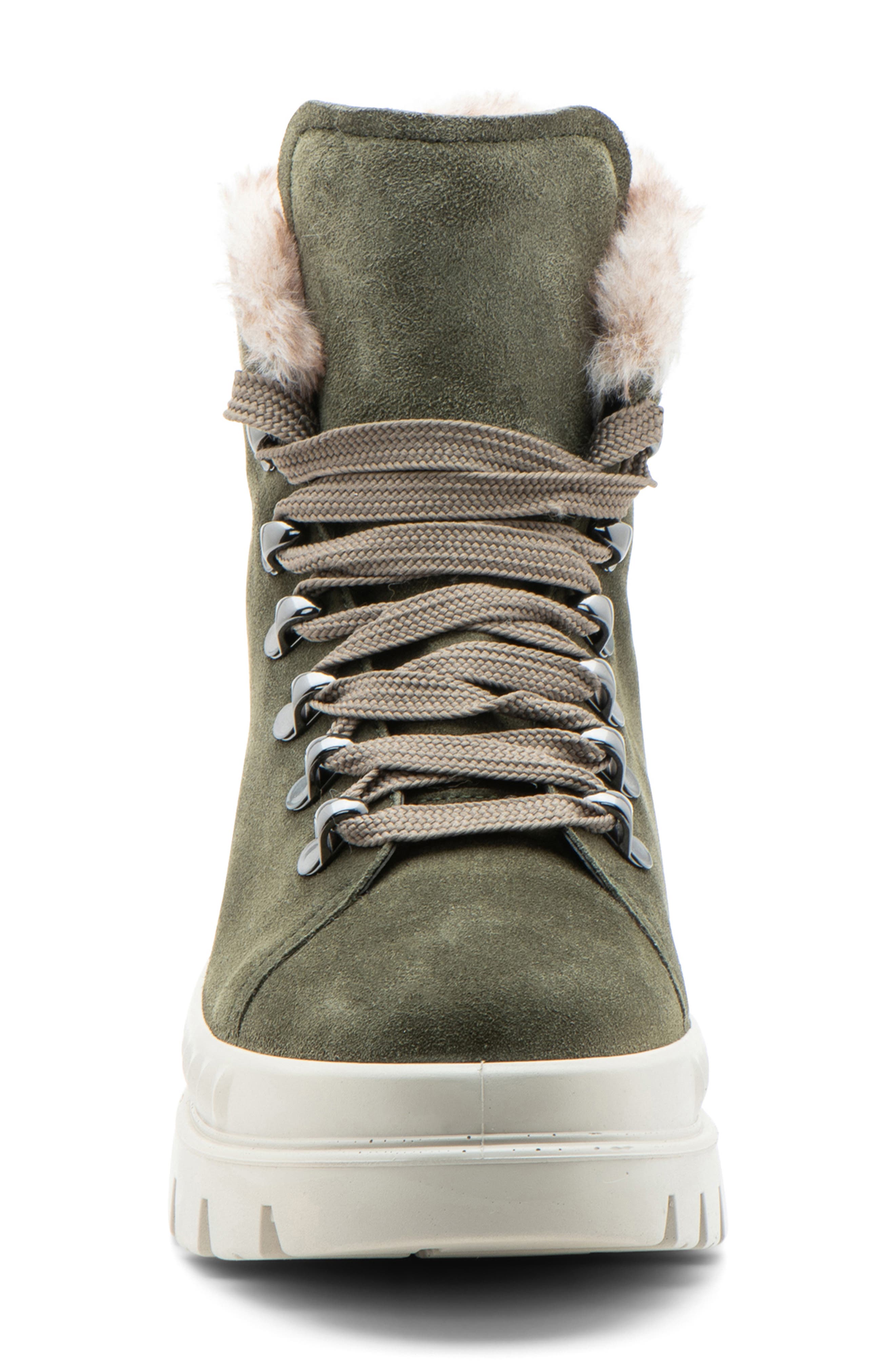 ara Montana Gore-Tex<sup>®</sup> Waterproof Faux Fur Lined Boot, Alternate, color, Forest Hydro-Suede