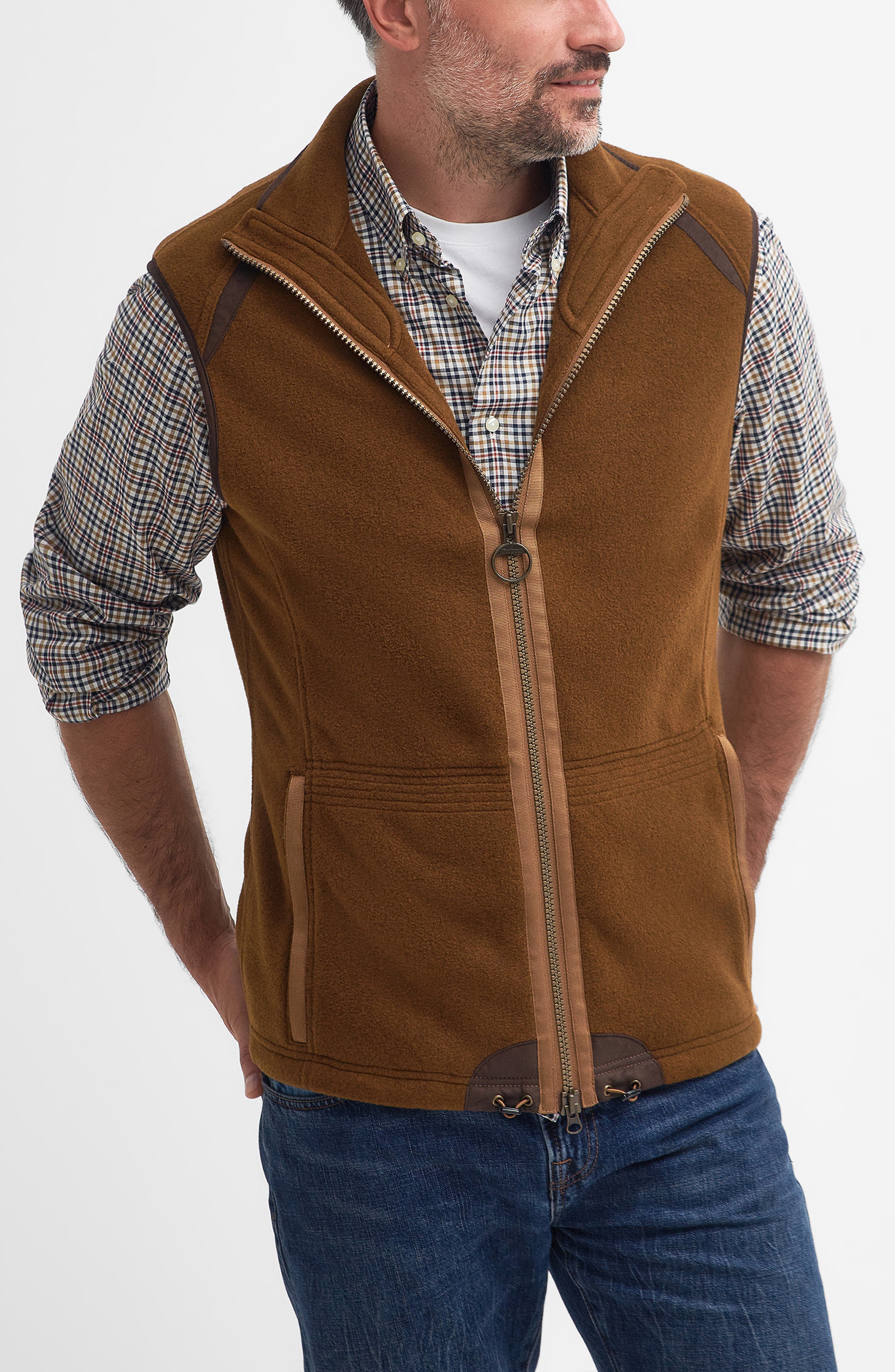 Langdale Regular Fit Fleece Gilet Vest