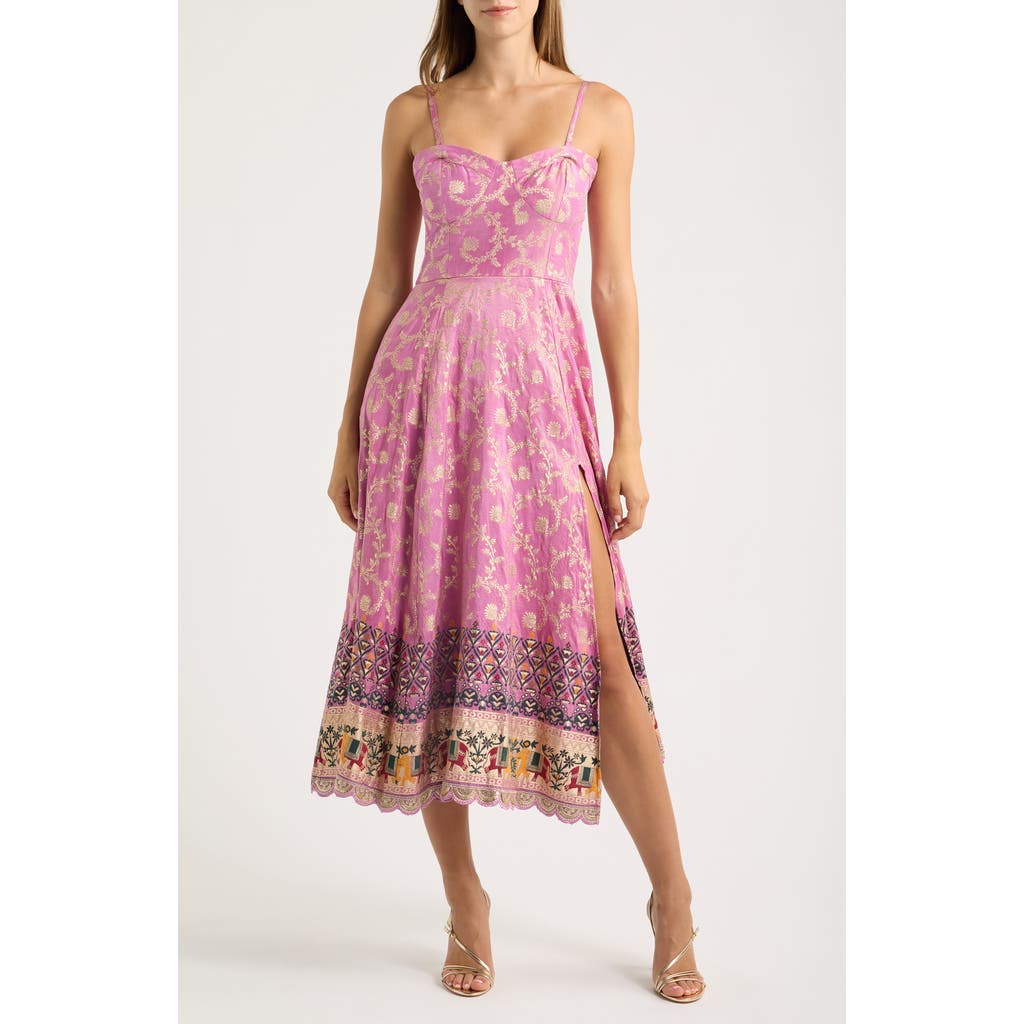 Holichic Emmie Midi Dress In Blue
