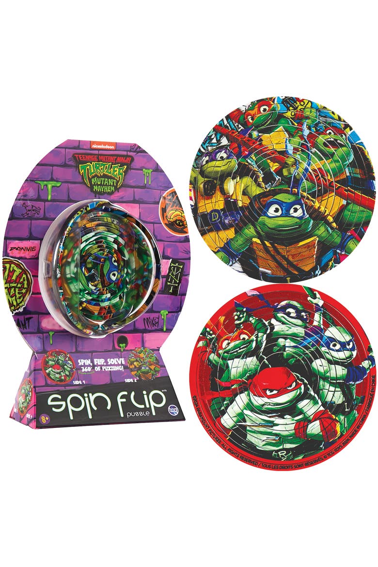 Tmnt Turtle Power 2In1 Doublesided Puzzle, Alternate, color, Multicolored
