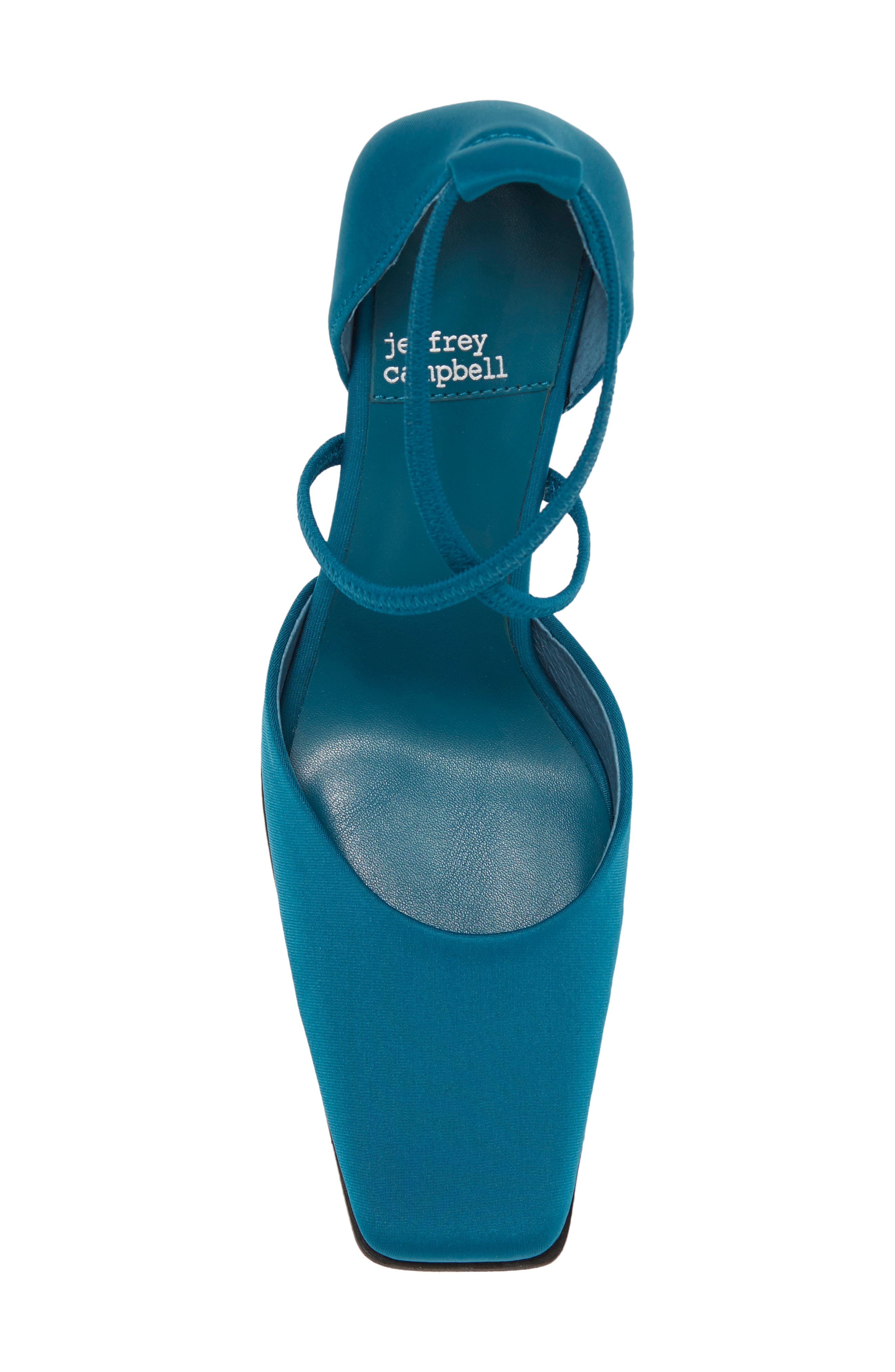 Popular Square Toe Pump, Alternate, color, DARK BLUE NEOPRENE