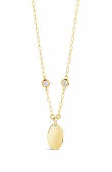 Sterling Forever Leota Pendant Necklace