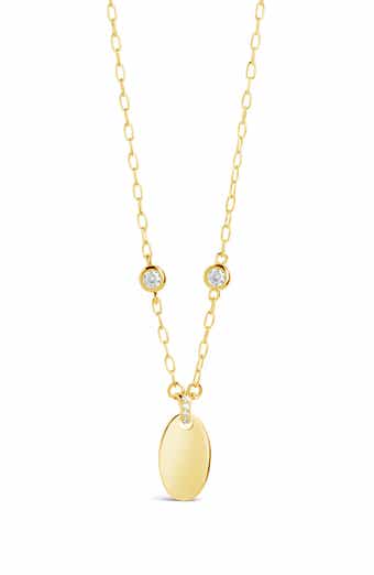 Sterling Forever Leota Pendant Necklace