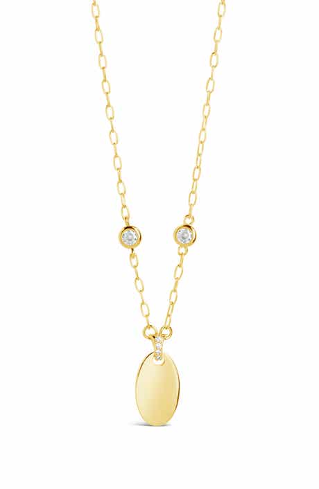 Sterling Forever Leota Pendant Necklace