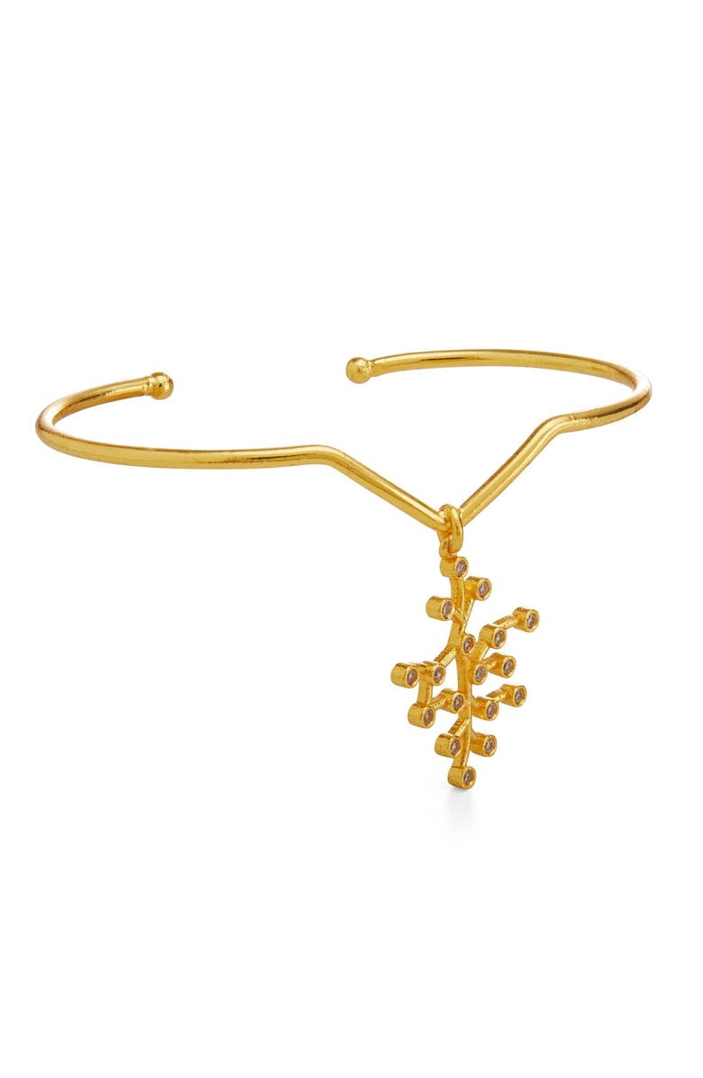 Dhwani Bhansal AURO BRACELET, Alternate, color, Gold Plated