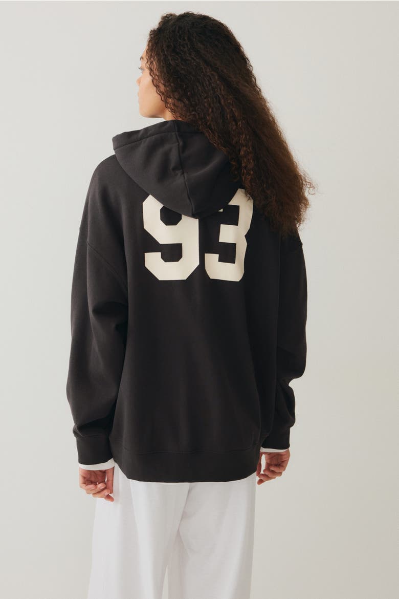 Oversized Hoodie, Alternate, color, Black