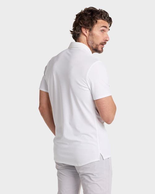 Blanco Clothing Perfect Polo Supima In White