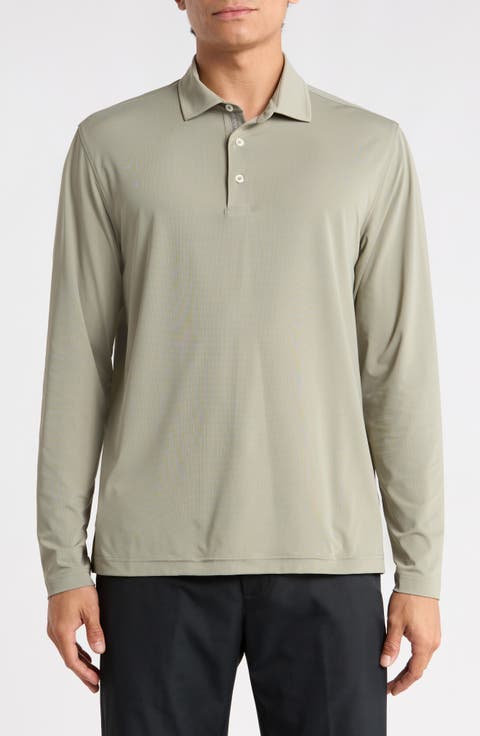Tournament Stretch Performance Long Sleeve Polo