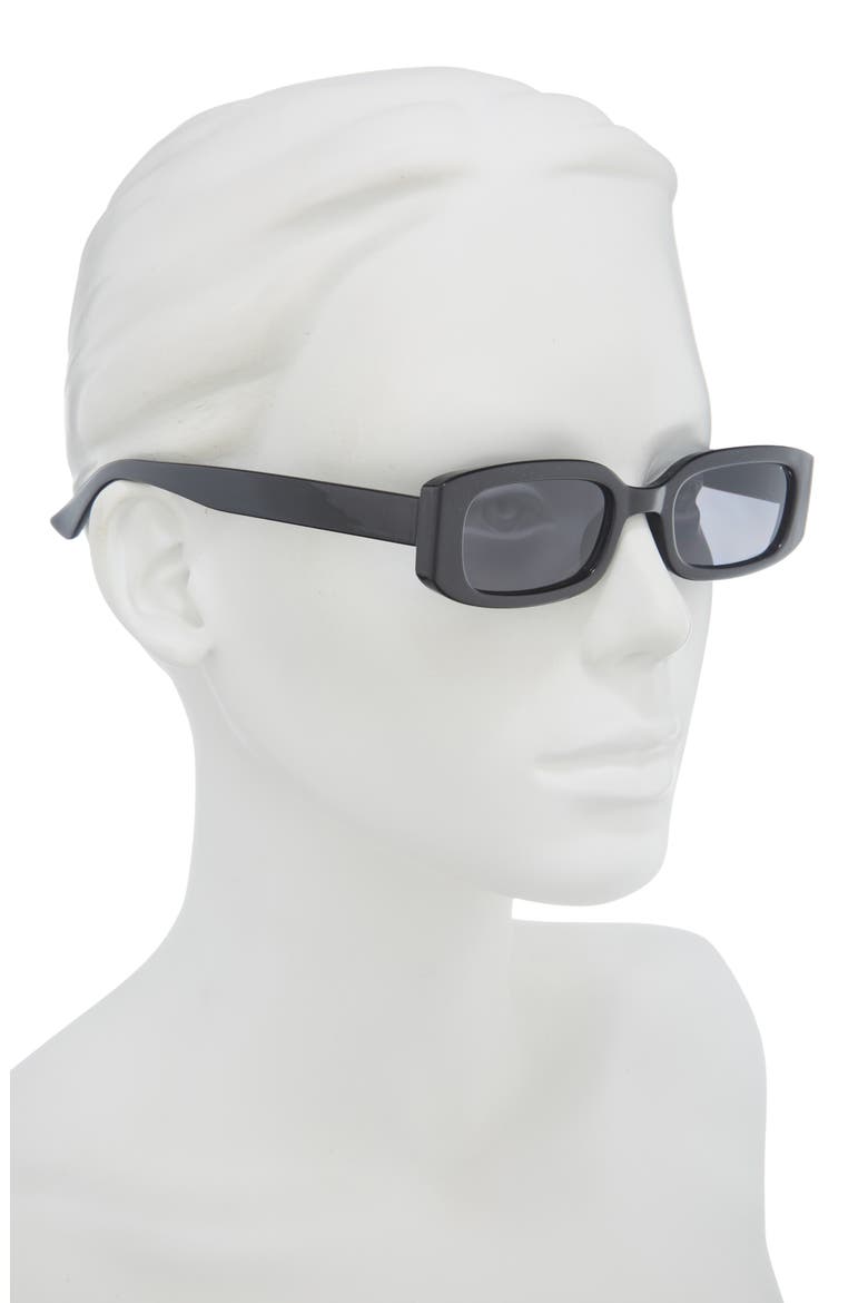 Square Sunglasses, Alternate, color, BLACK