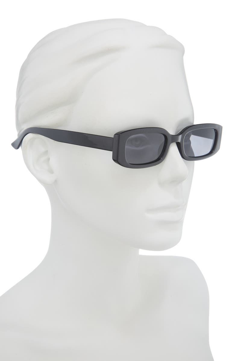 BP. Square Sunglasses, Alternate, color, Black