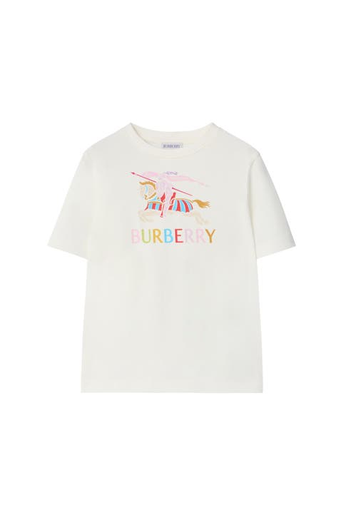 Girls' Multicolour Knight Cotton T-shirt