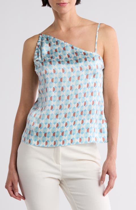 Tamar Asymmetric Silk Camisole