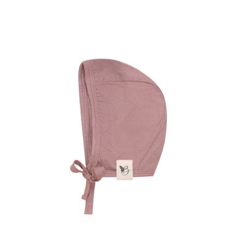 Girl Knit Bonnet with Strap Tie (Baby)