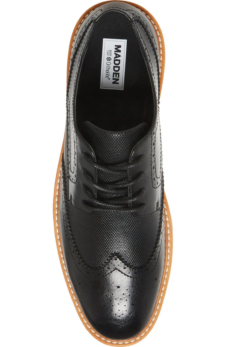 MADDEN Vottoe Casual Wingtip Derby, Alternate, color, Black