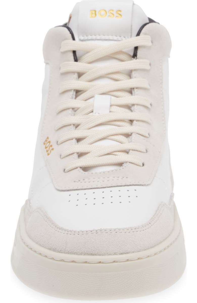 BOSS Baltimore High Top Sneaker, Alternate, color, Natural
