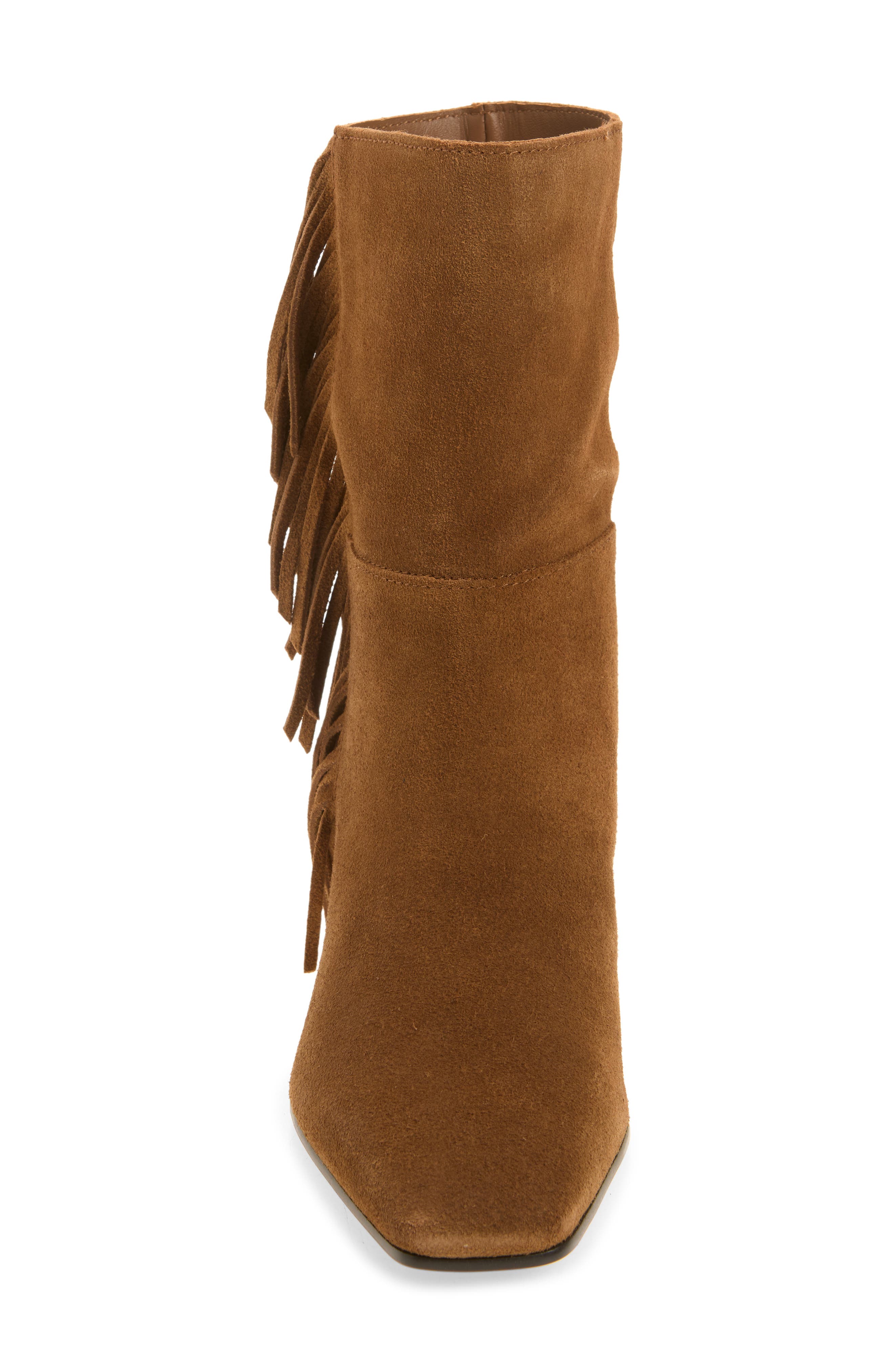 The Lexie Fringed Ankle Boot, Alternate, color, DRIED ACORN