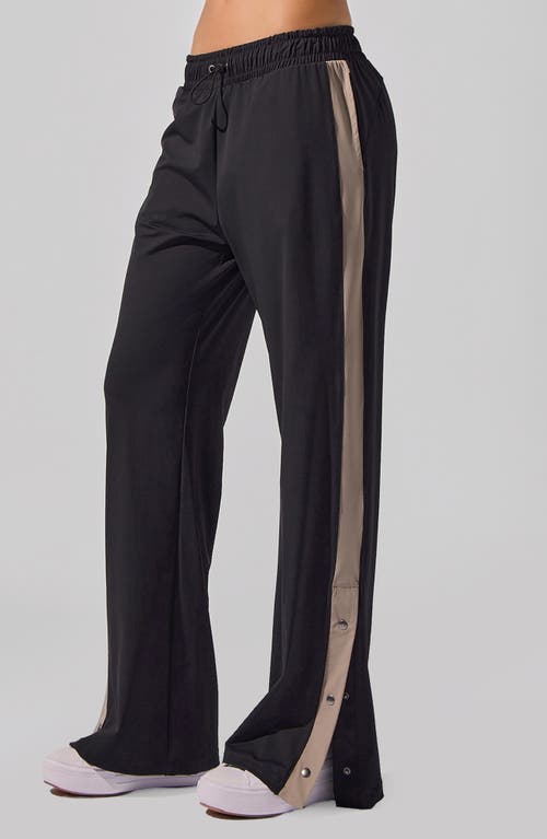 Heroine Sport Alba Wide Leg Sweatpants In Black