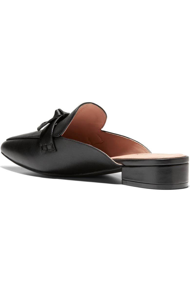 Cole Haan Piper Bow Mule, Alternate, color, Black Ltr