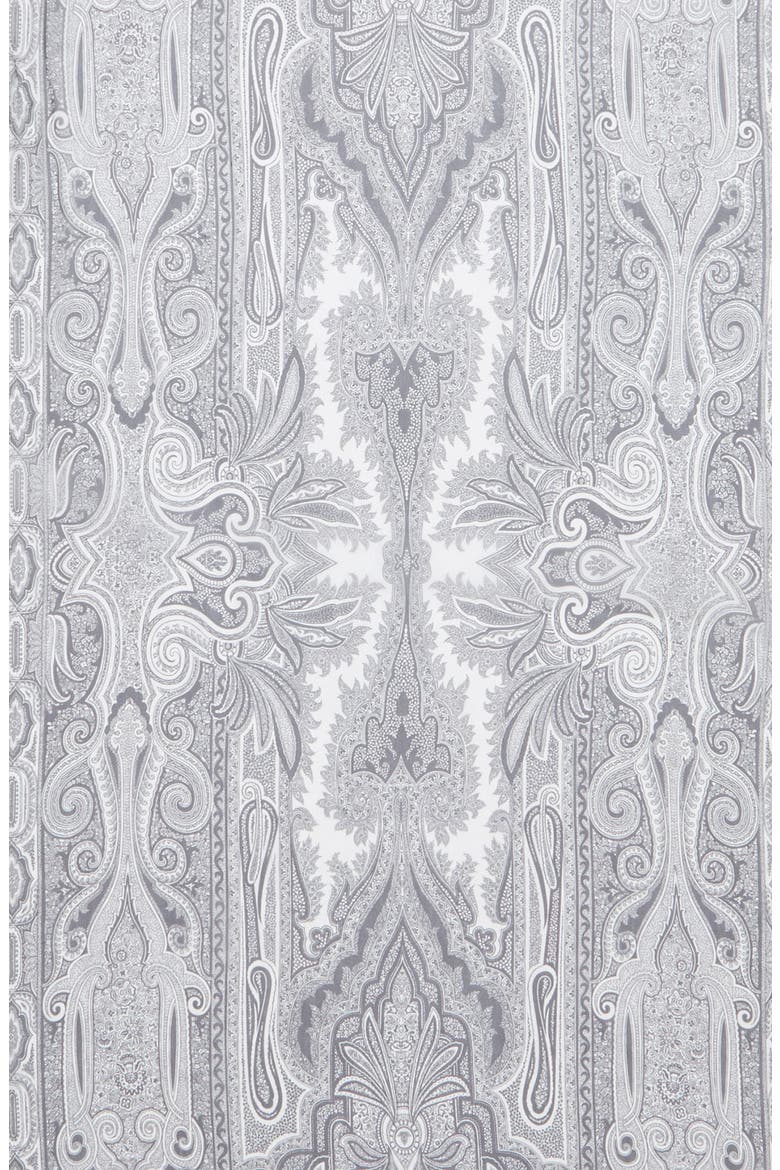 Sciarpa Delhy Silk Scarf, Alternate, color, WHITE