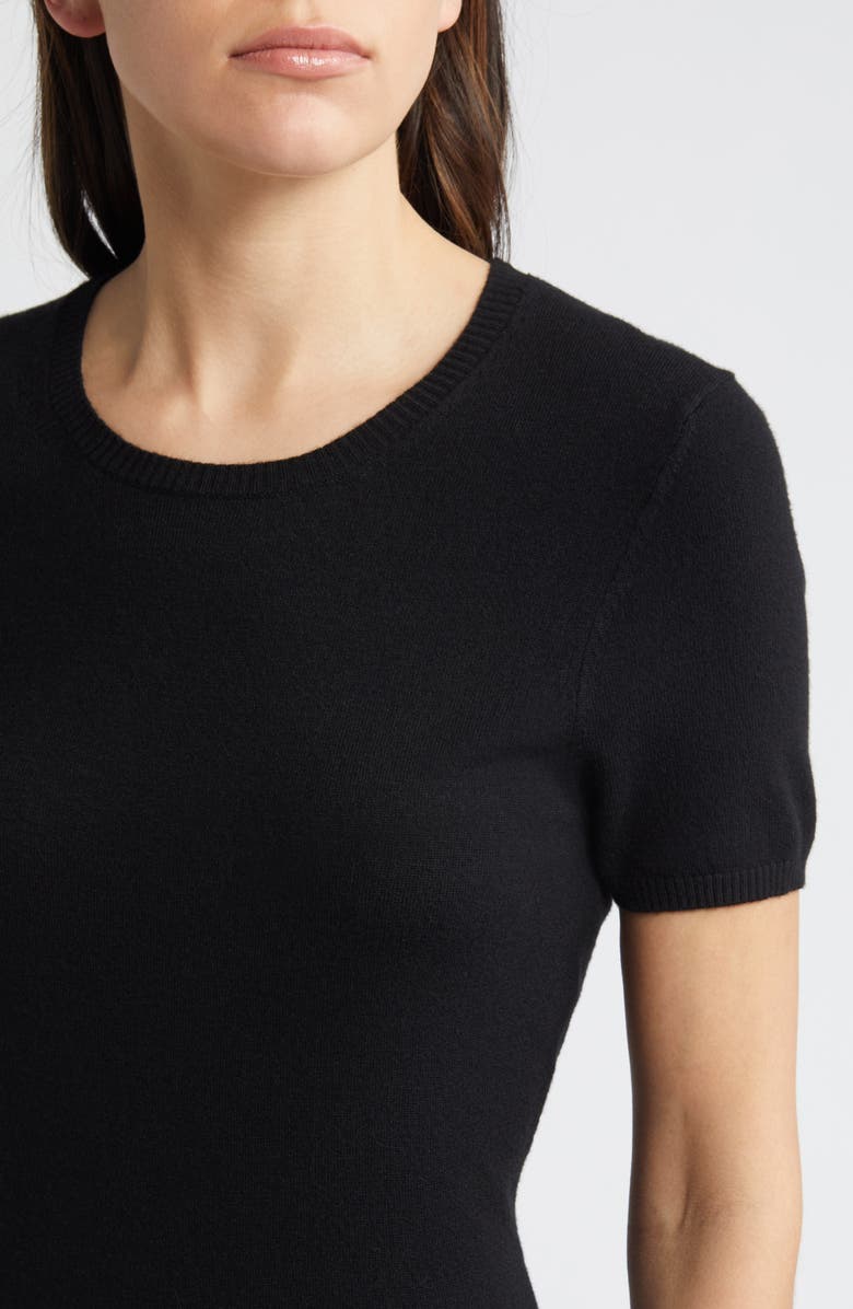 Steve Madden Francis Short Sleeve Maxi Sweater Dress, Alternate, color,