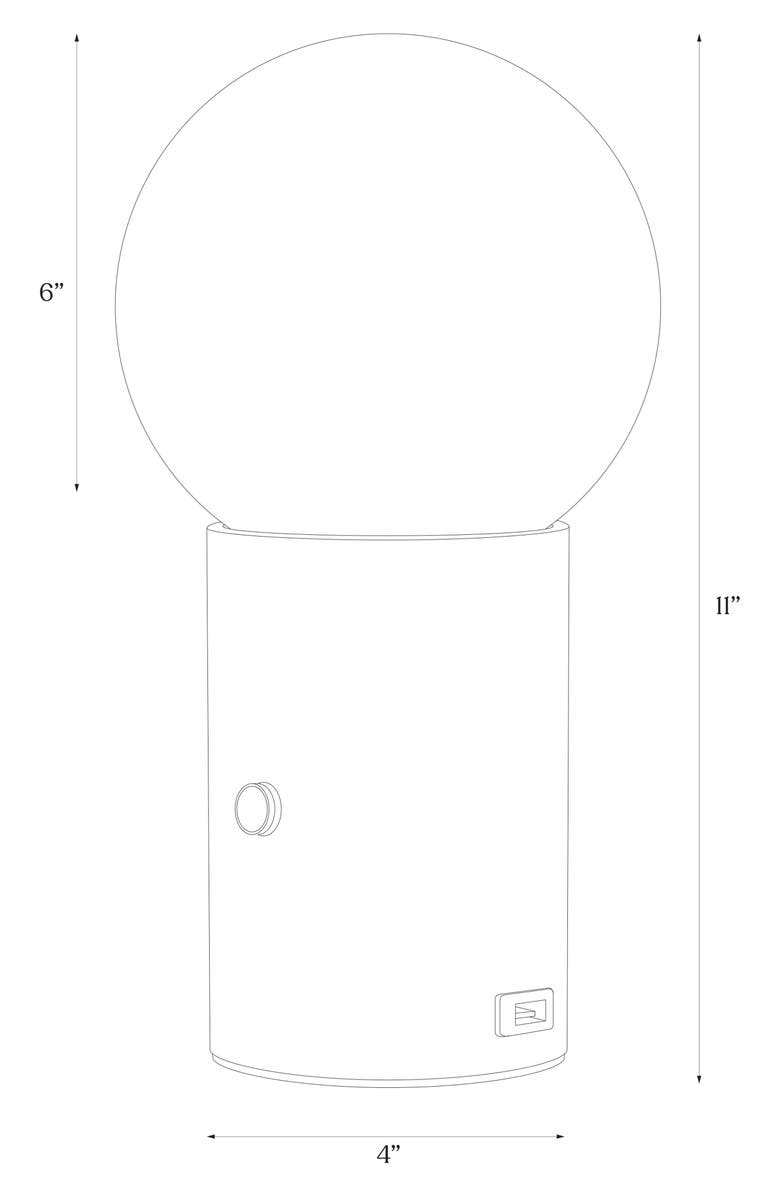 Brightech Kai LED Table Lamp, Alternate, color, 