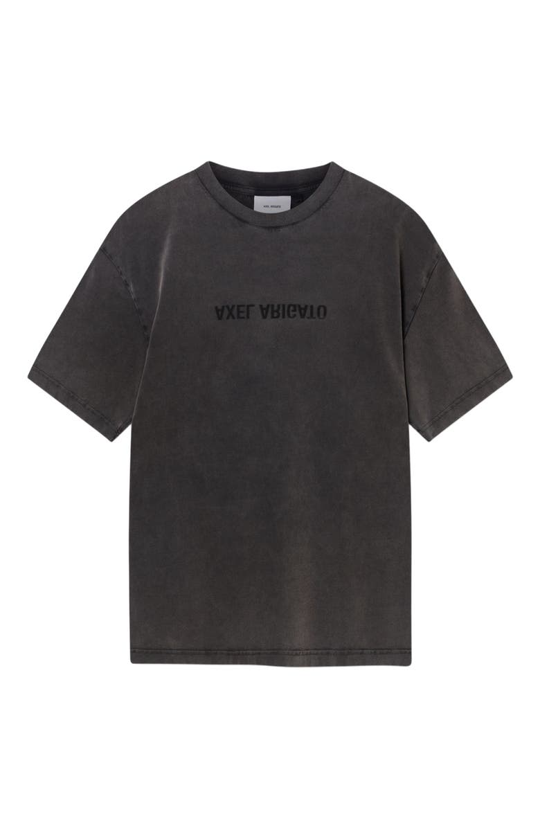 Axel Arigato Distort Washed T-Shirt, Alternate, color, Black