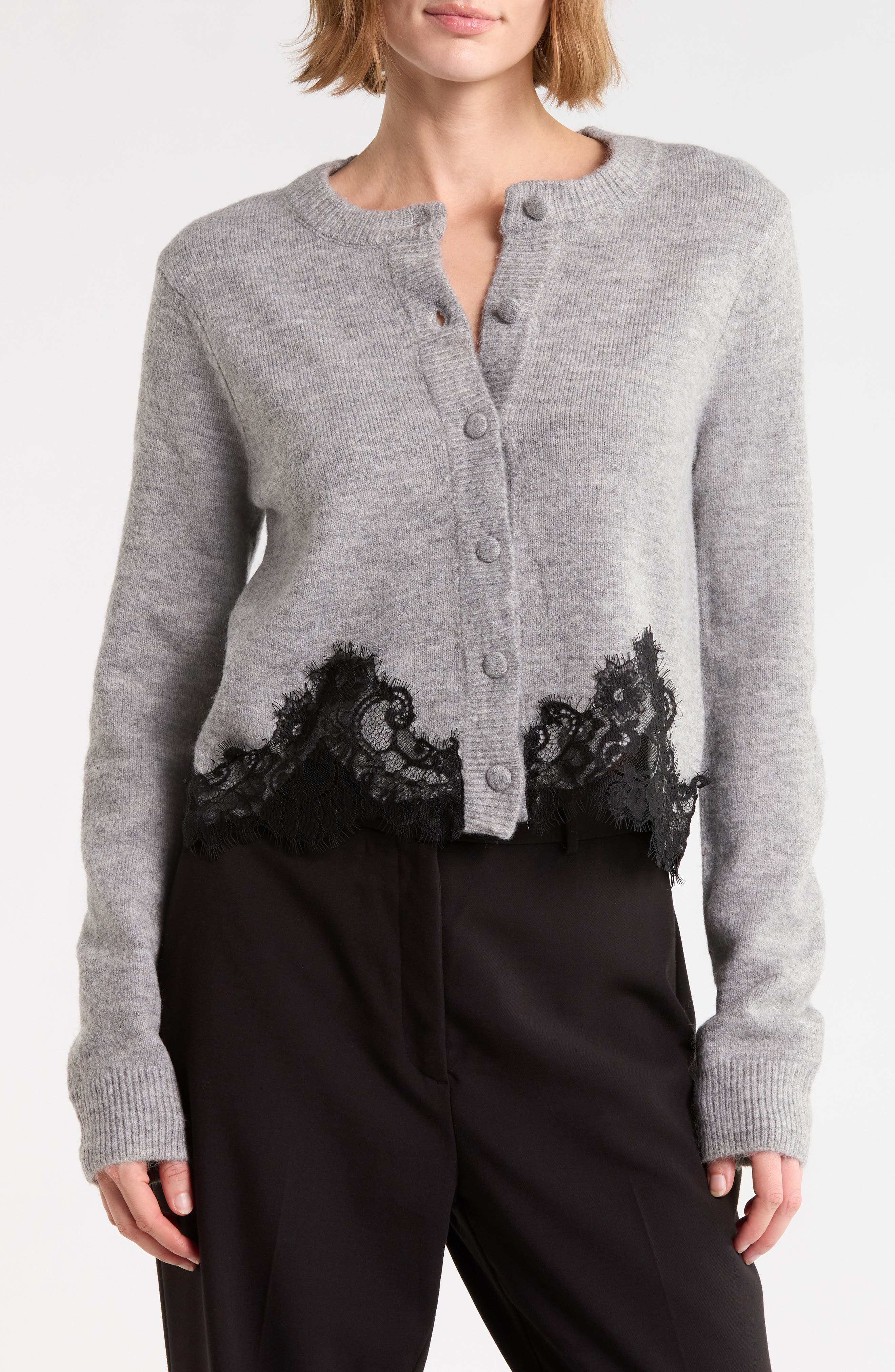 Lace Detail Cardigan