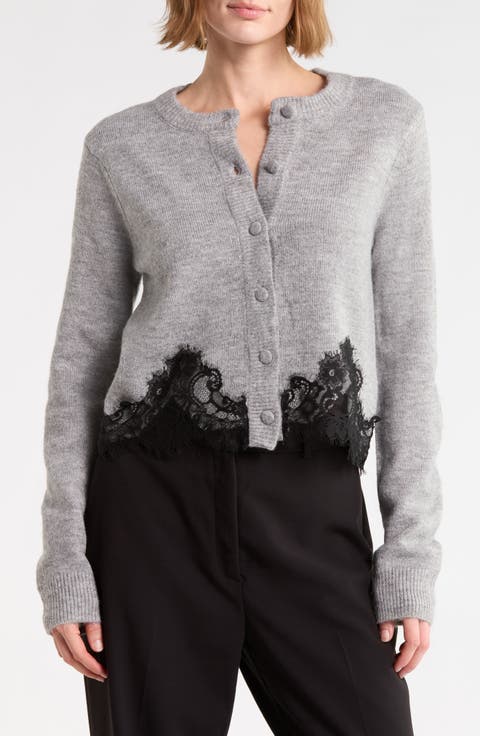 Lace Detail Cardigan