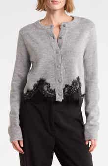 Lace Detail Cardigan