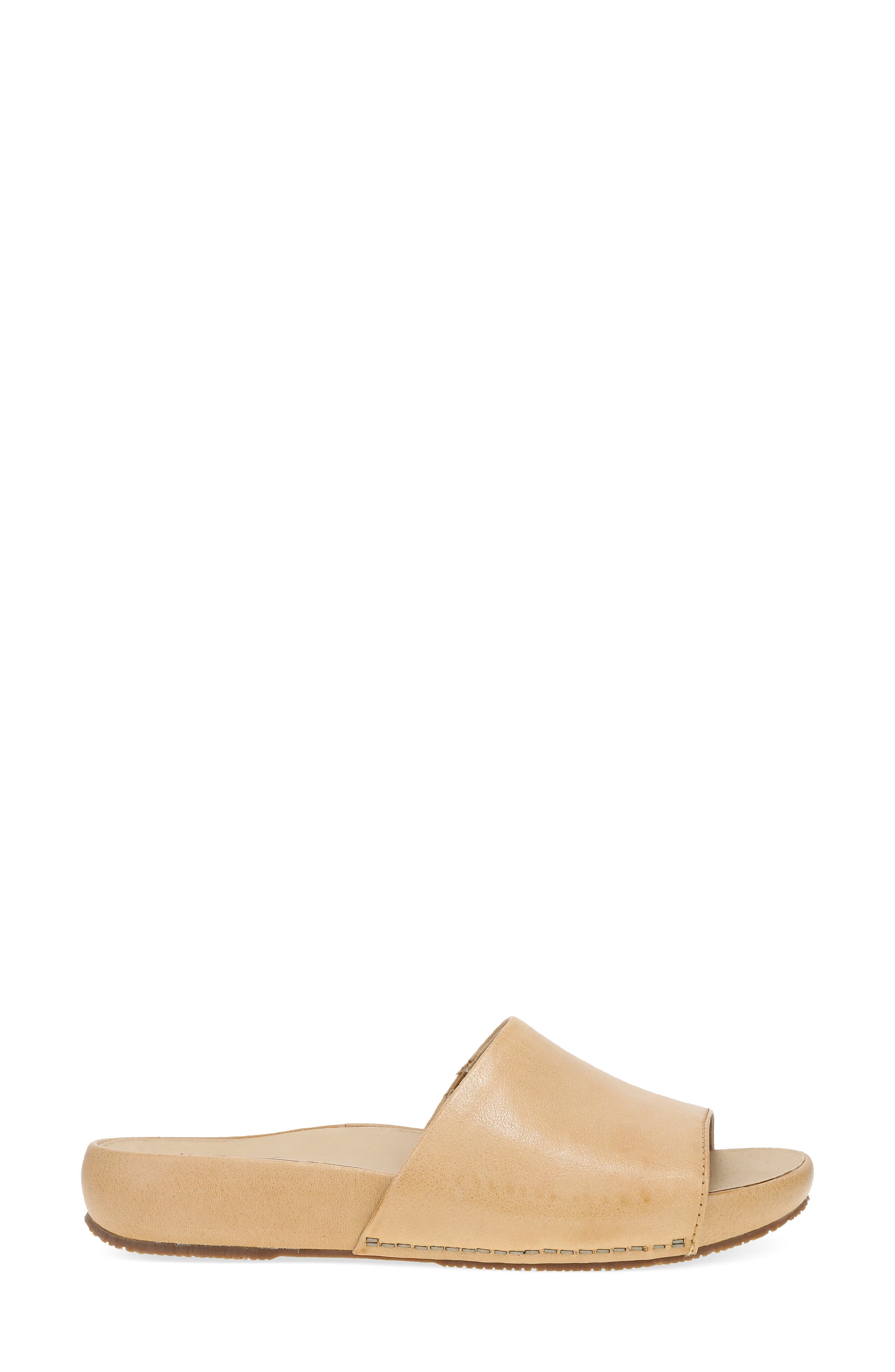 Twyla Slide Sandal, Alternate, color, HONEY
