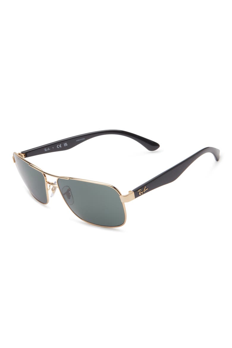 59mm Square Sunglasses, Alternate, color, ARISTA