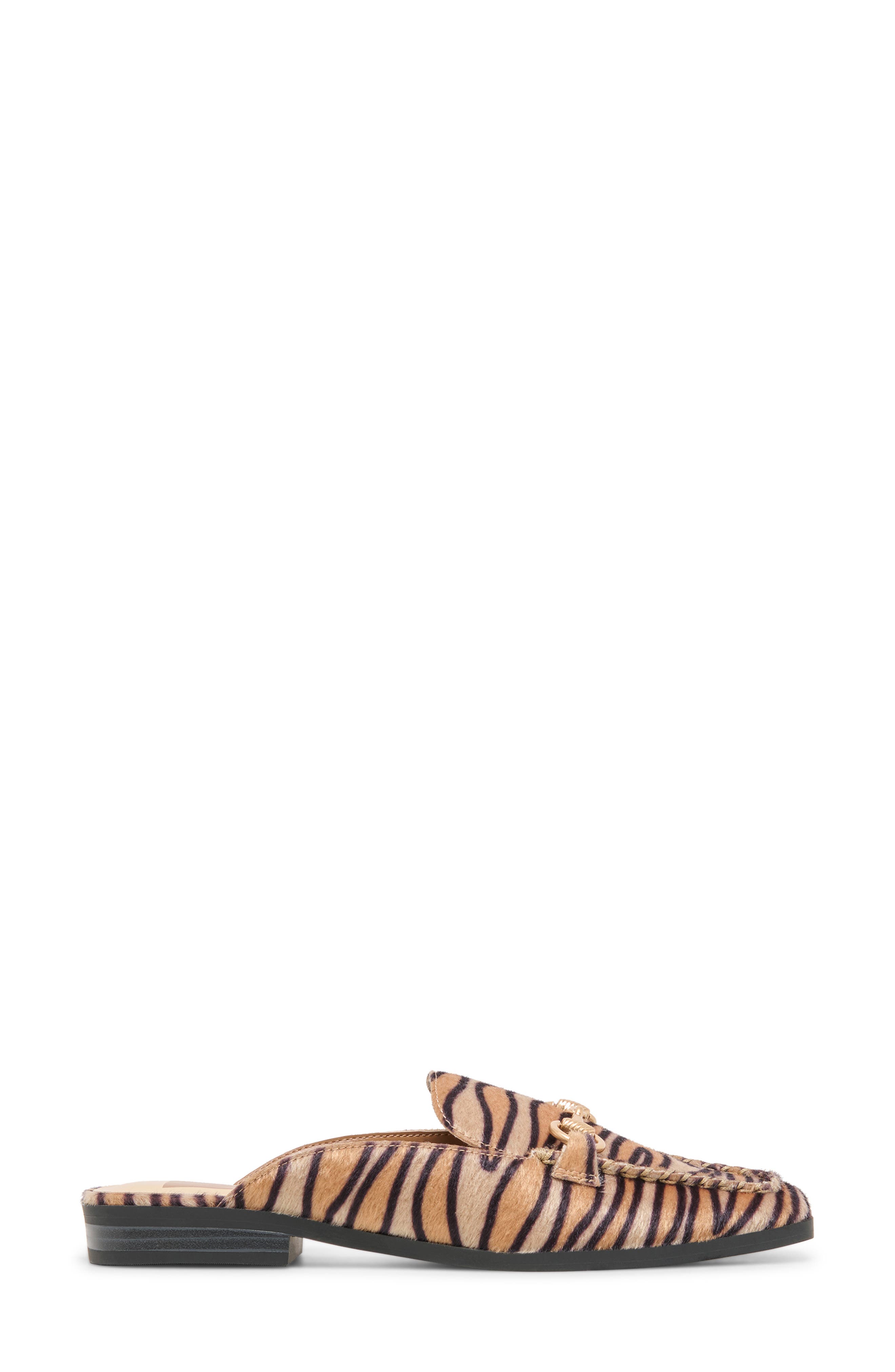 Brisa Loafer Mule, Alternate, color, TIGER FAUX CALF HAIR