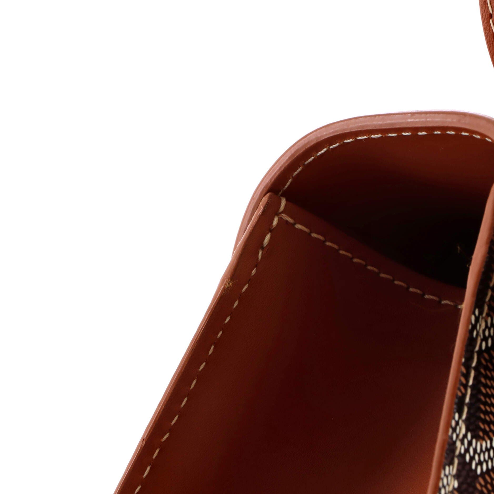 Saigon Top Handle Bag Coated Canvas with Leather PM, Alternate, color, Brown